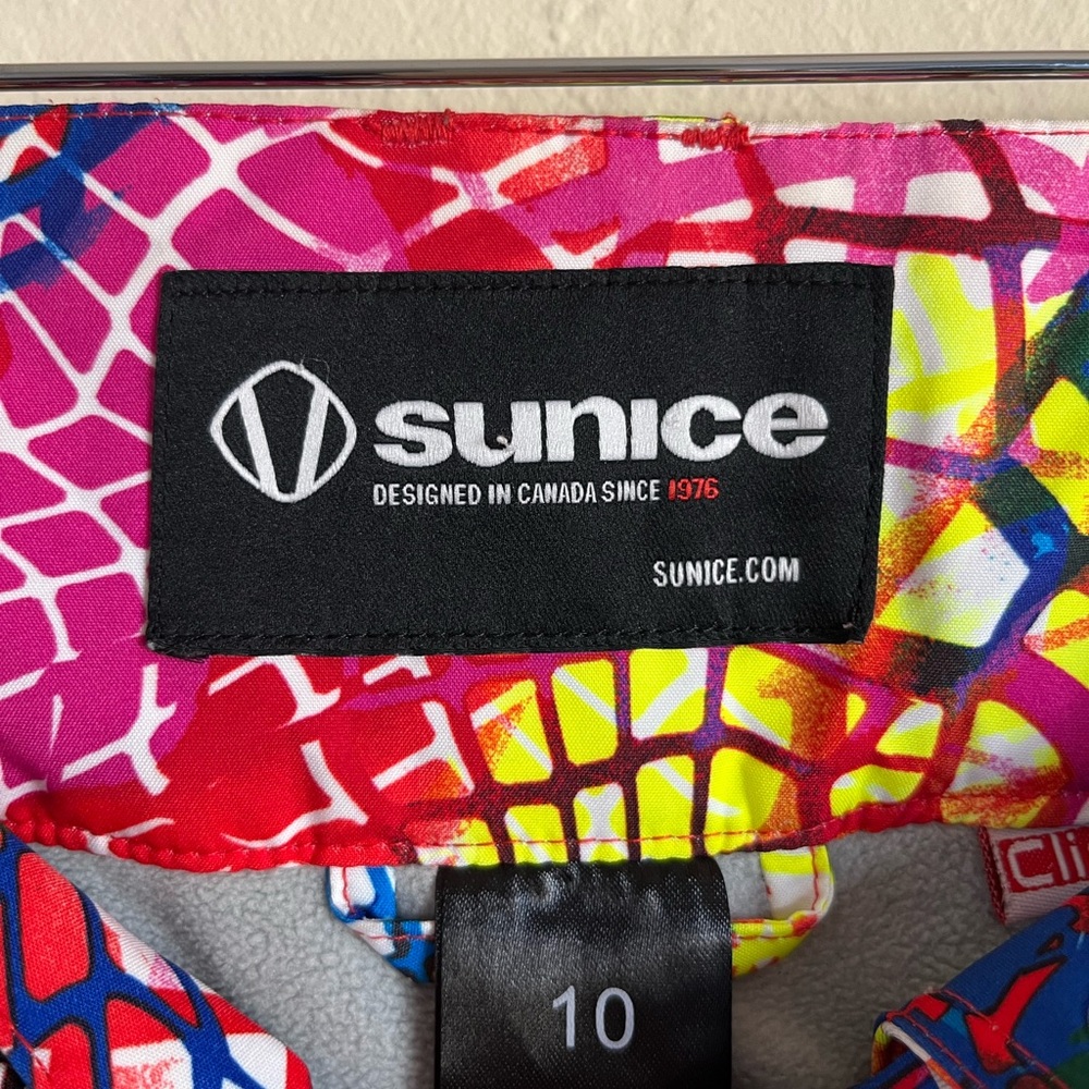 Sunice Multicolor Abstract Pattern Snow Pants - Picture 6 of 7